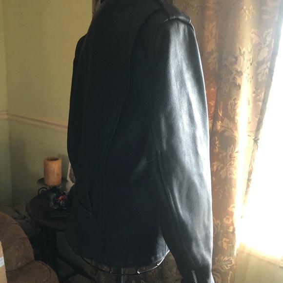 Harley-Davidson Women’s Biker Jacket Sz Medium Made in the USA - Picture 5 of 12